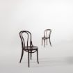 Picture of Fameg Bentwood Bistro Side Chairs Walnut Finish (Pack of 2) - CF139