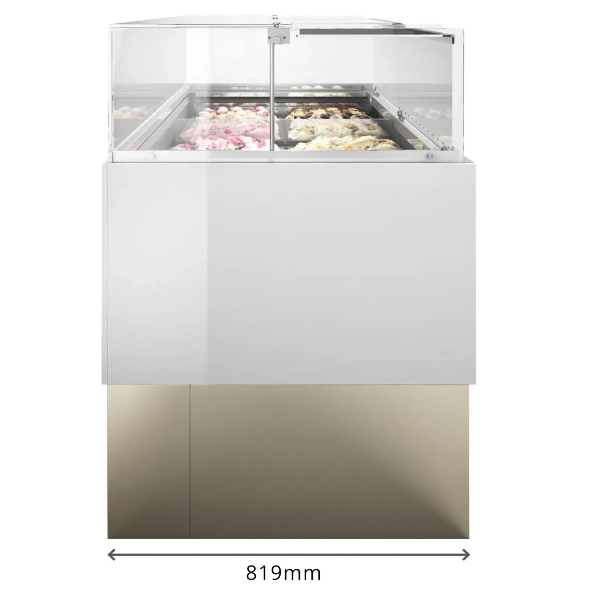 Picture of ISA Delta RV Ventilated Scoop Ice Cream Display
