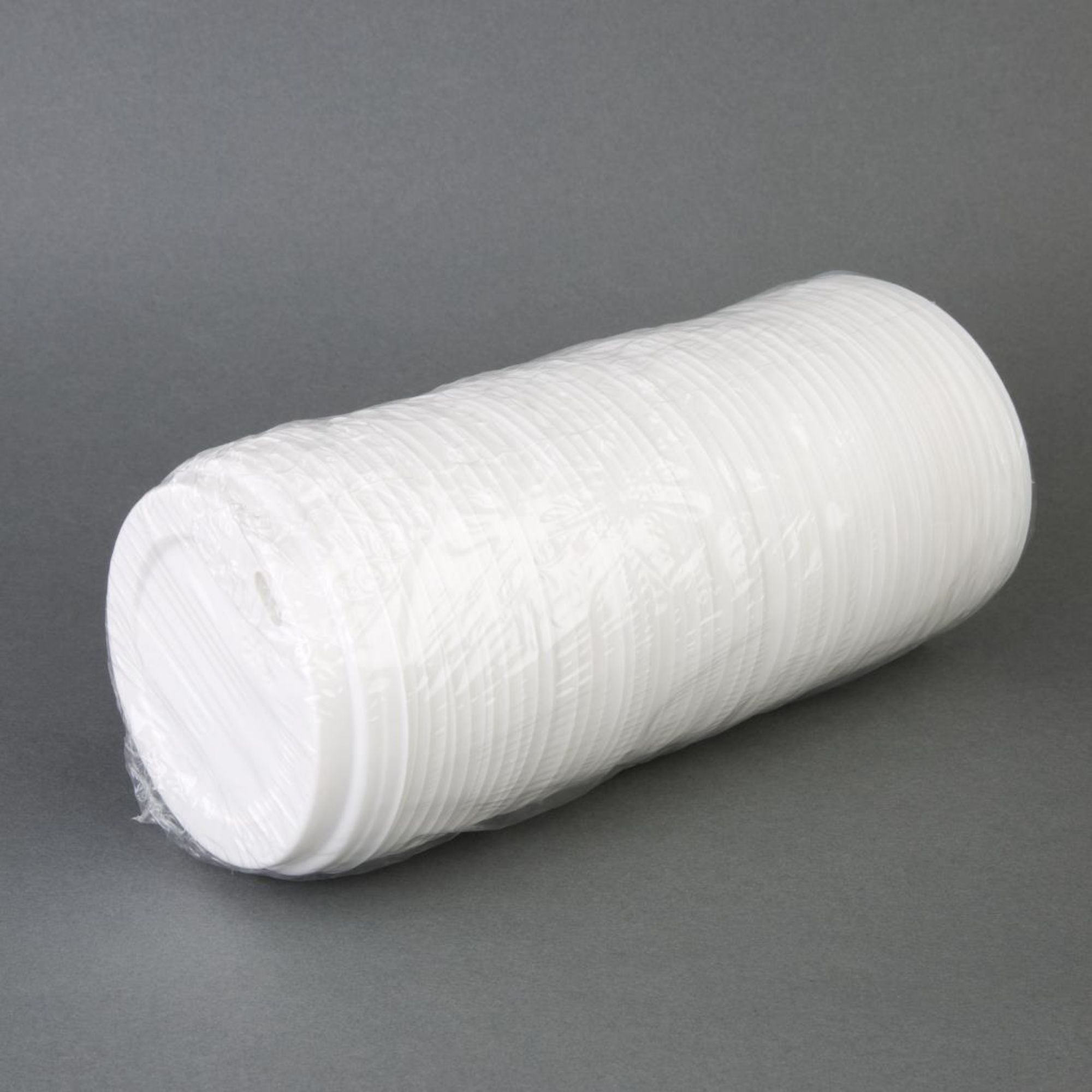 Picture of Fiesta Recyclable Coffee Cup Lids White 340ml / 12oz and 455ml / 16oz (50 Pack)