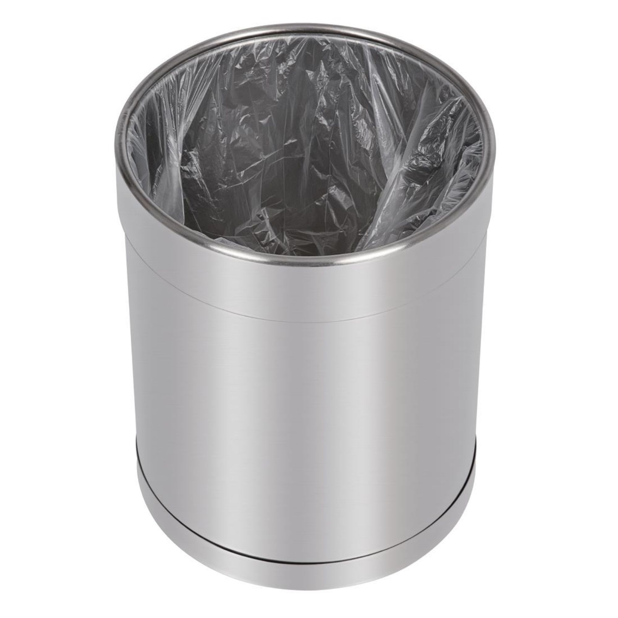 Picture of Bolero Stainless Steel Waste Paper Bin