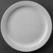 Picture of Olympia Athena Narrow Rimmed Plates 226mm (Pack of 12) - CF363