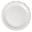Picture of Olympia Athena Narrow Rimmed Plates 226mm (Pack of 12) - CF363