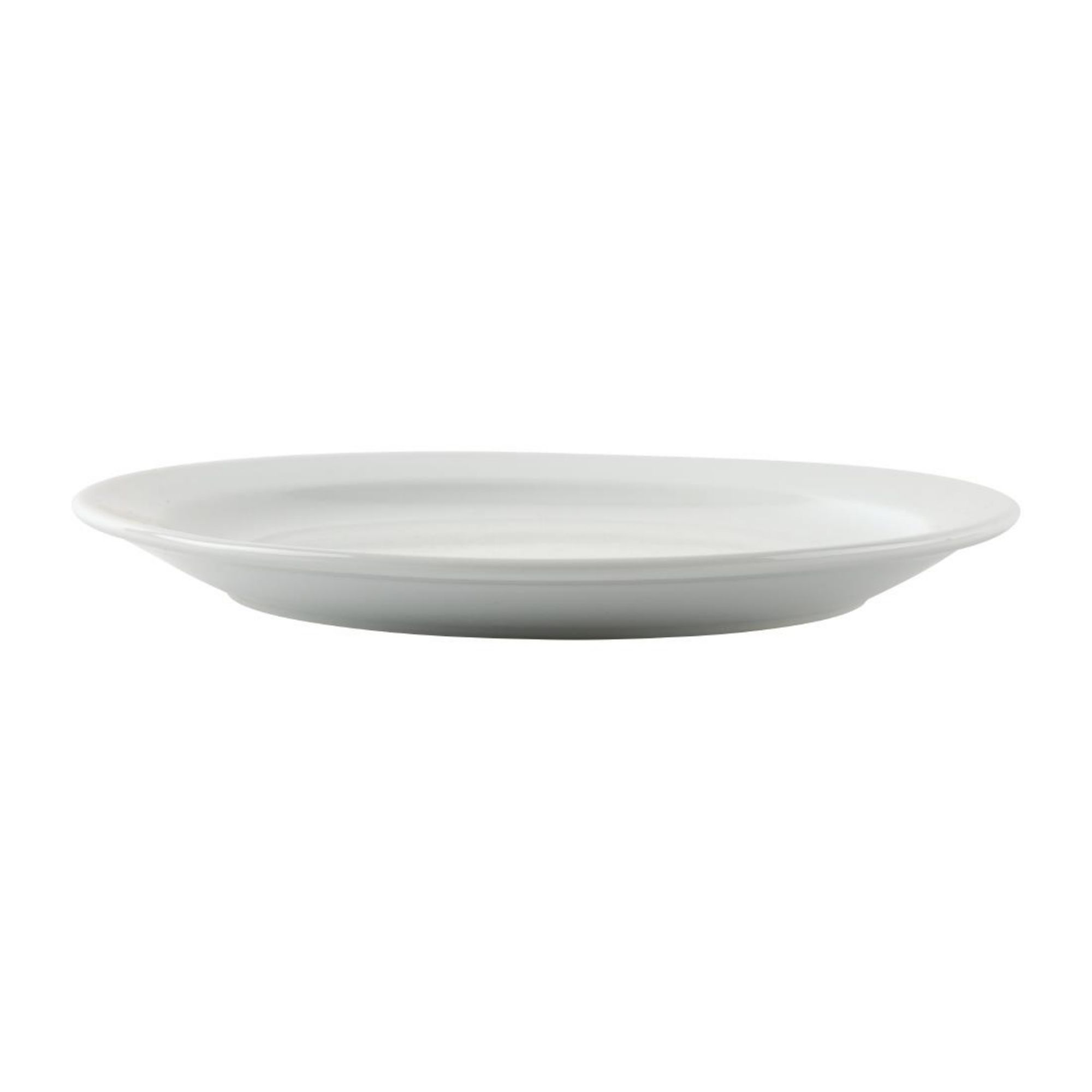 Picture of Olympia Athena Narrow Rimmed Plates 226mm (Pack of 12)