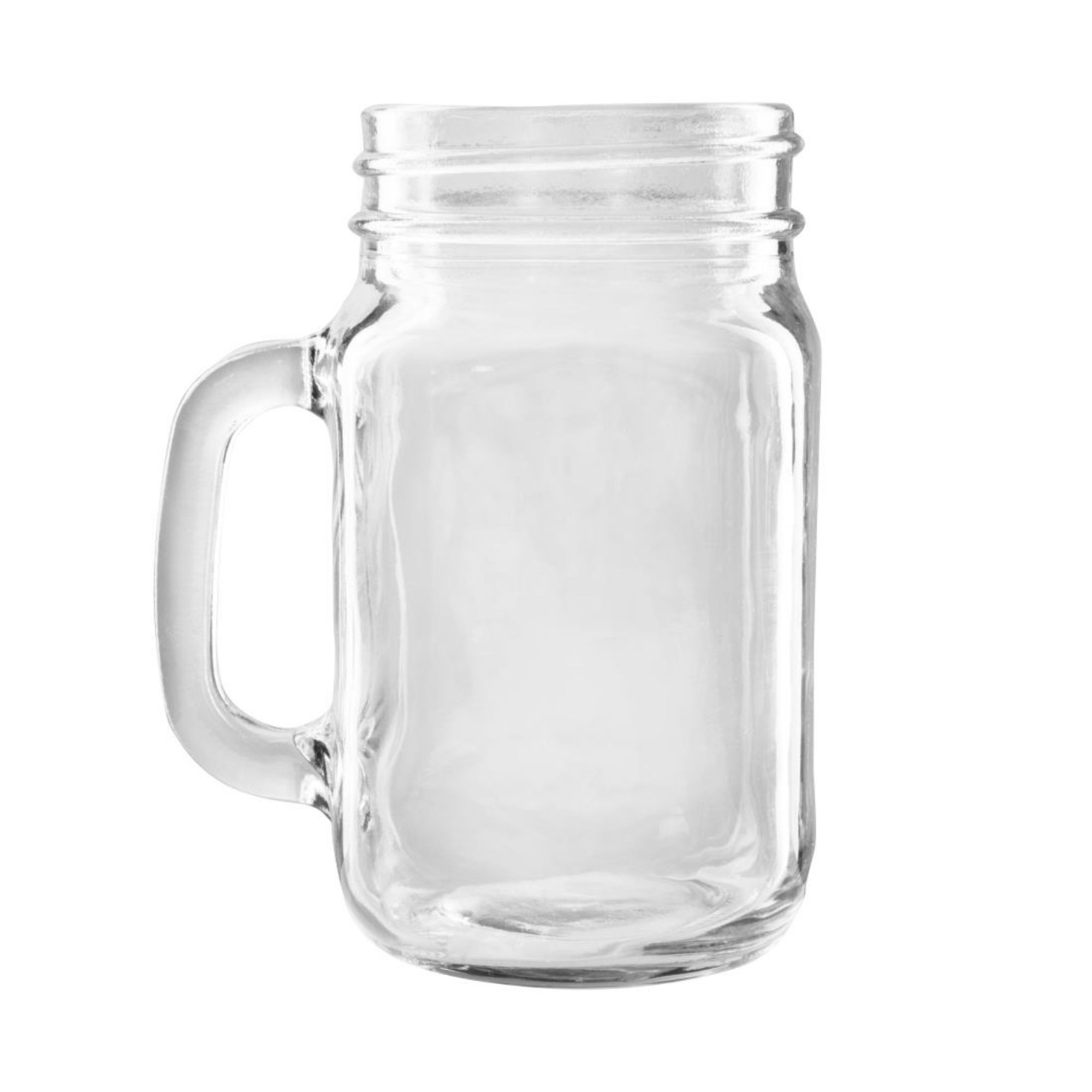 Picture of Olympia Handled Jam Jar Glasses 450ml (Pack of 12)