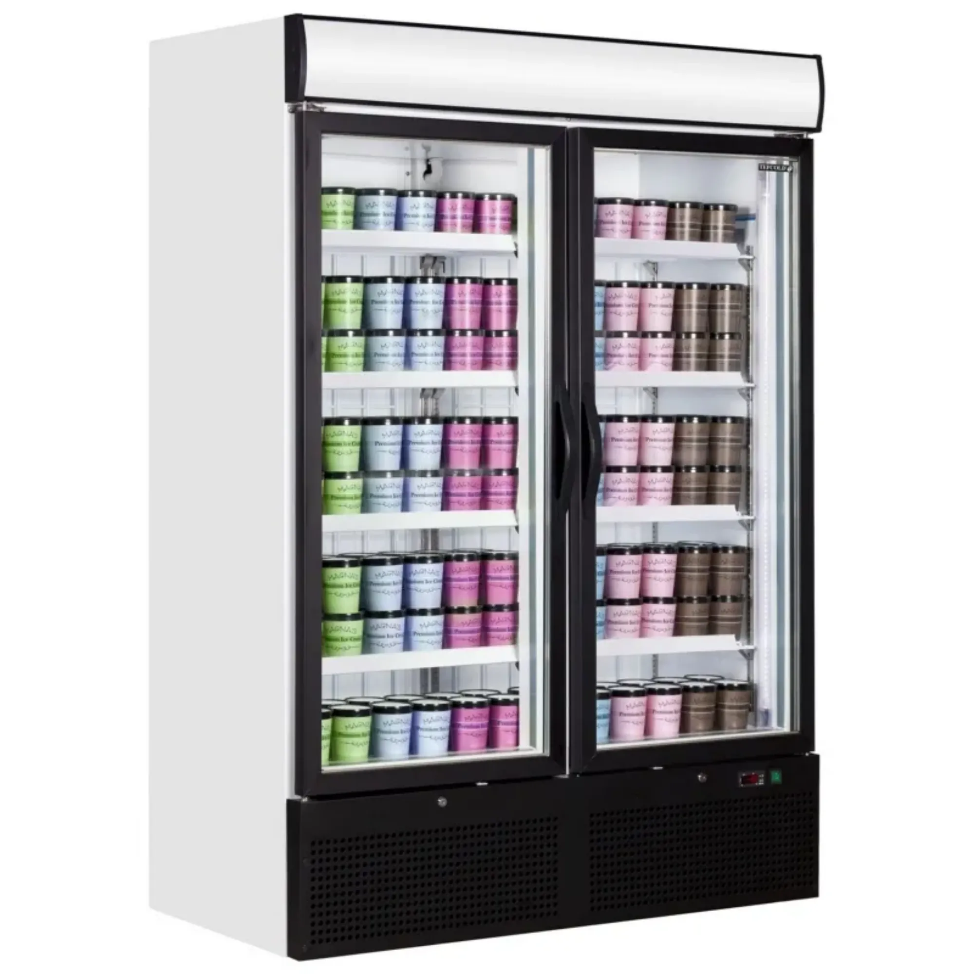 Picture of Tefcold NF5000G Glass Door Display Freezer - NF5000G