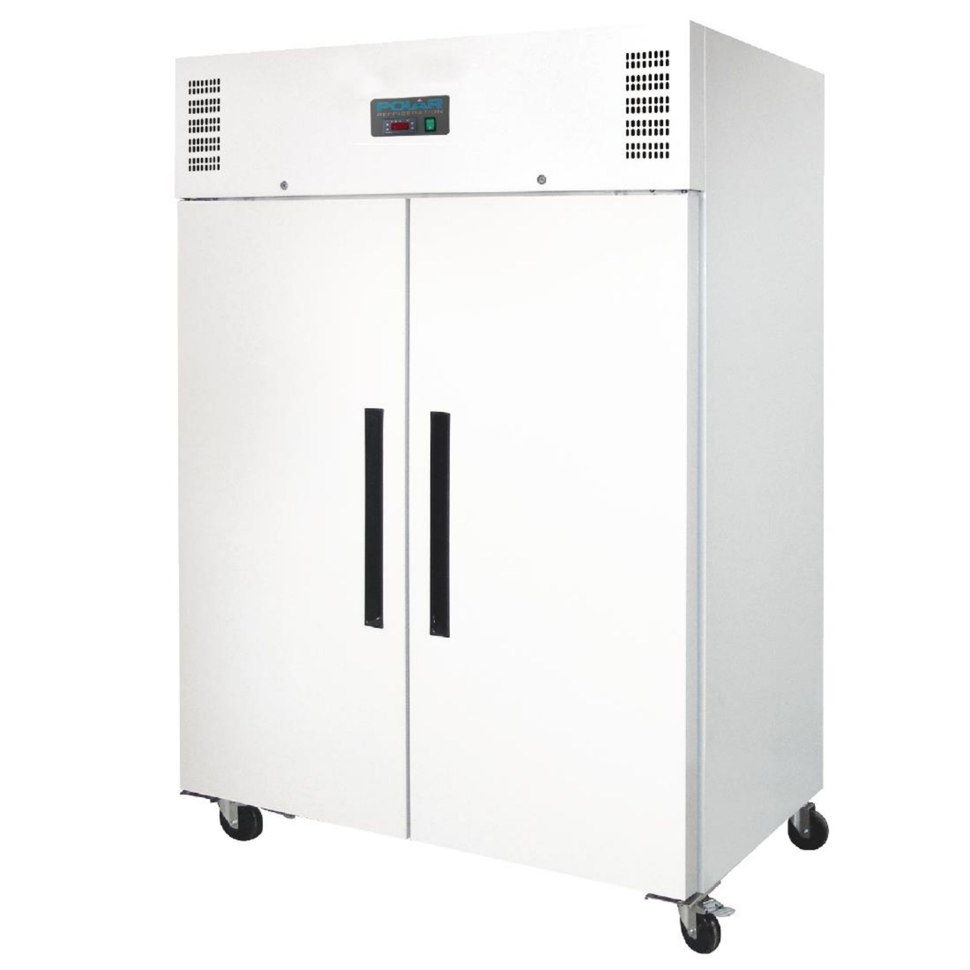 Picture of Polar G-Series Upright Double Door Fridge 1200Ltr White