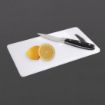 Picture of Hygiplas Low Density Cutting Board White 250x150x6mm - CD269