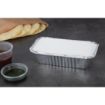 Picture of Fiesta Foil Container Waxed Lids Large (Pack of 500) - CD952