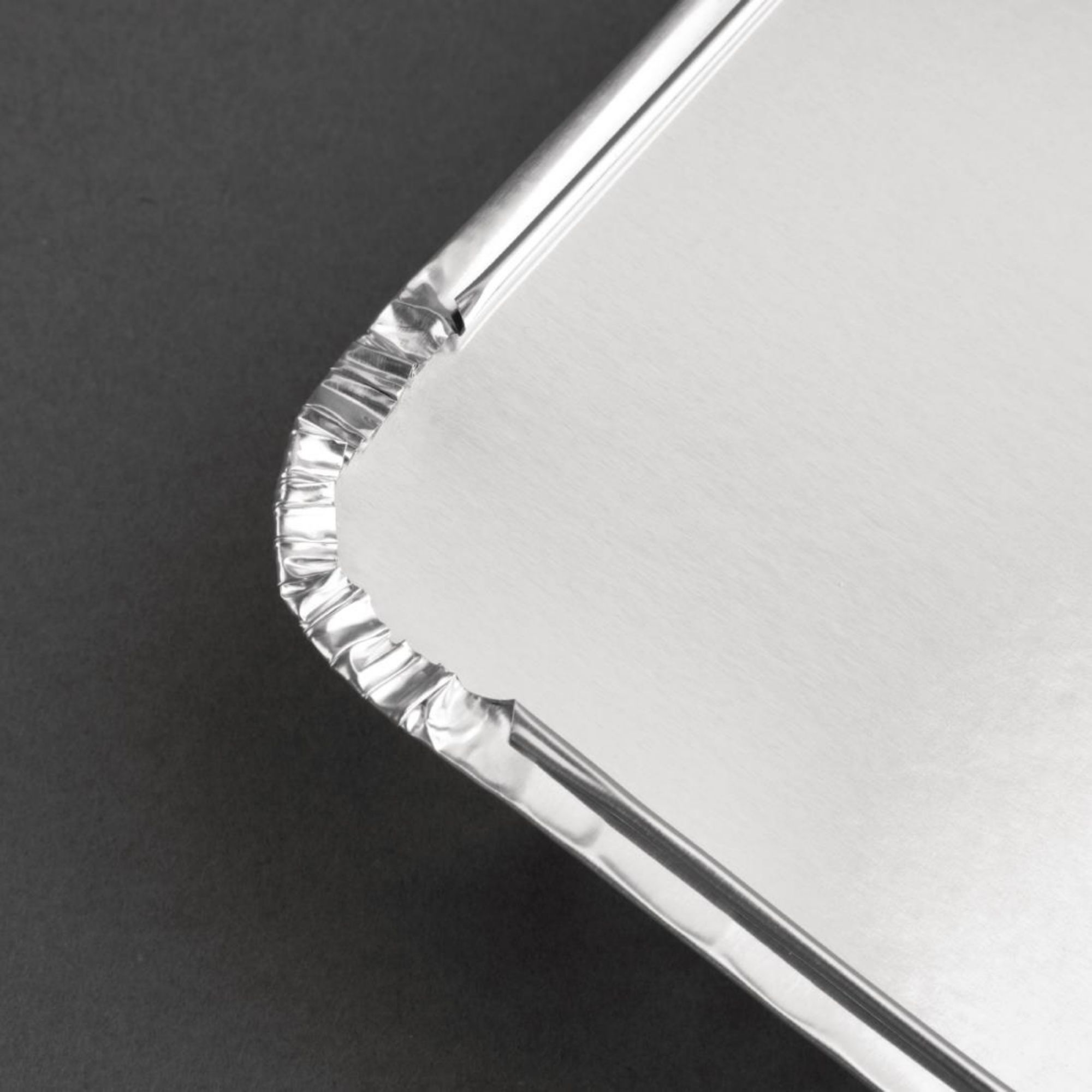 Picture of Fiesta Foil Container Waxed Lids Large (Pack of 500)