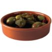 Picture of Olympia Tapas Rustic Mediterranean Large Dishes 134mm (Pack of 6) - CD741