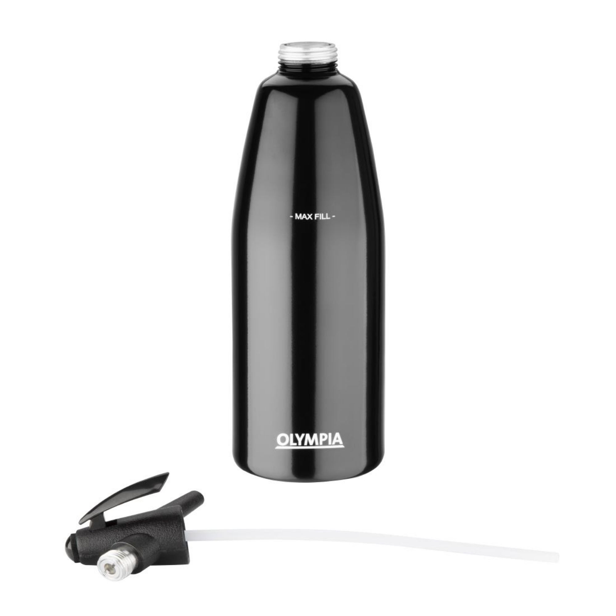 Picture of Olympia Soda Siphon Black 1Ltr