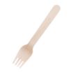 Picture of Fiesta Compostable Disposable Wooden Forks (Pack of 100) - CD903