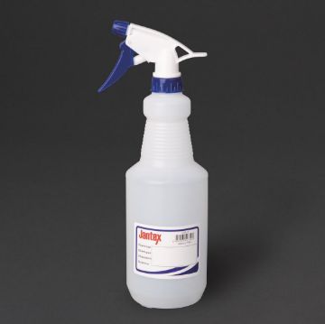 Picture of Jantex Colour-Coded Trigger Spray Bottle Blue 750ml