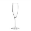 Picture of Olympia Kristallon Polycarbonate Champagne Flutes 210ml (Pack of 12) - DS133