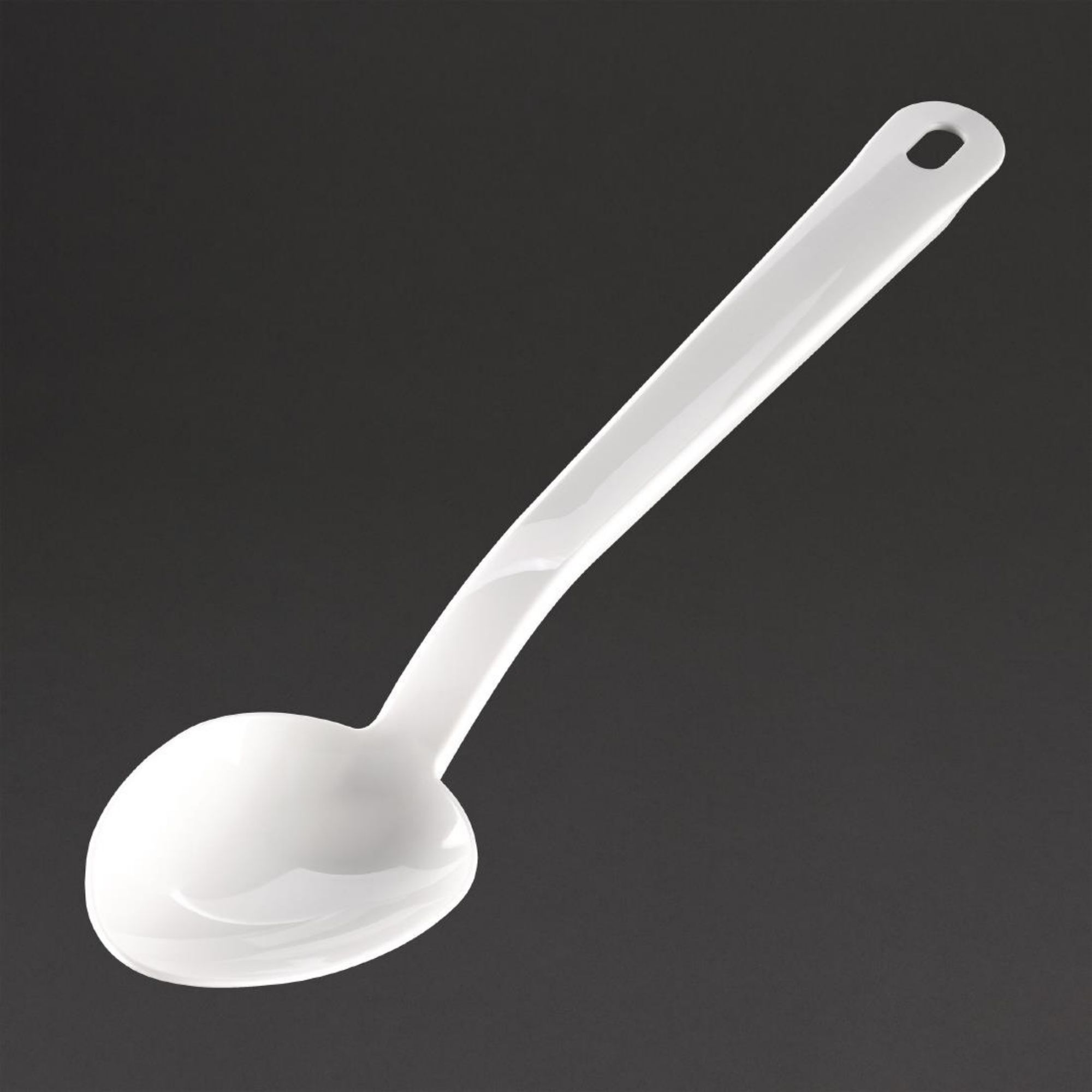 Picture of Matfer Bourgeat Exoglass Serving Spoon White 13"
