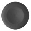 Picture of Olympia Fusion Round Black Coupe Plate 270mm (4 Pack) - DR088