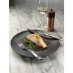 Picture of Olympia Fusion Round Black Coupe Plate 270mm (4 Pack) - DR088