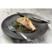 Picture of Olympia Fusion Round Black Coupe Plate 270mm (4 Pack) - DR088