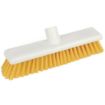 Picture of Jantex Hygiene Broom Soft Bristle Yellow 12in - DN831