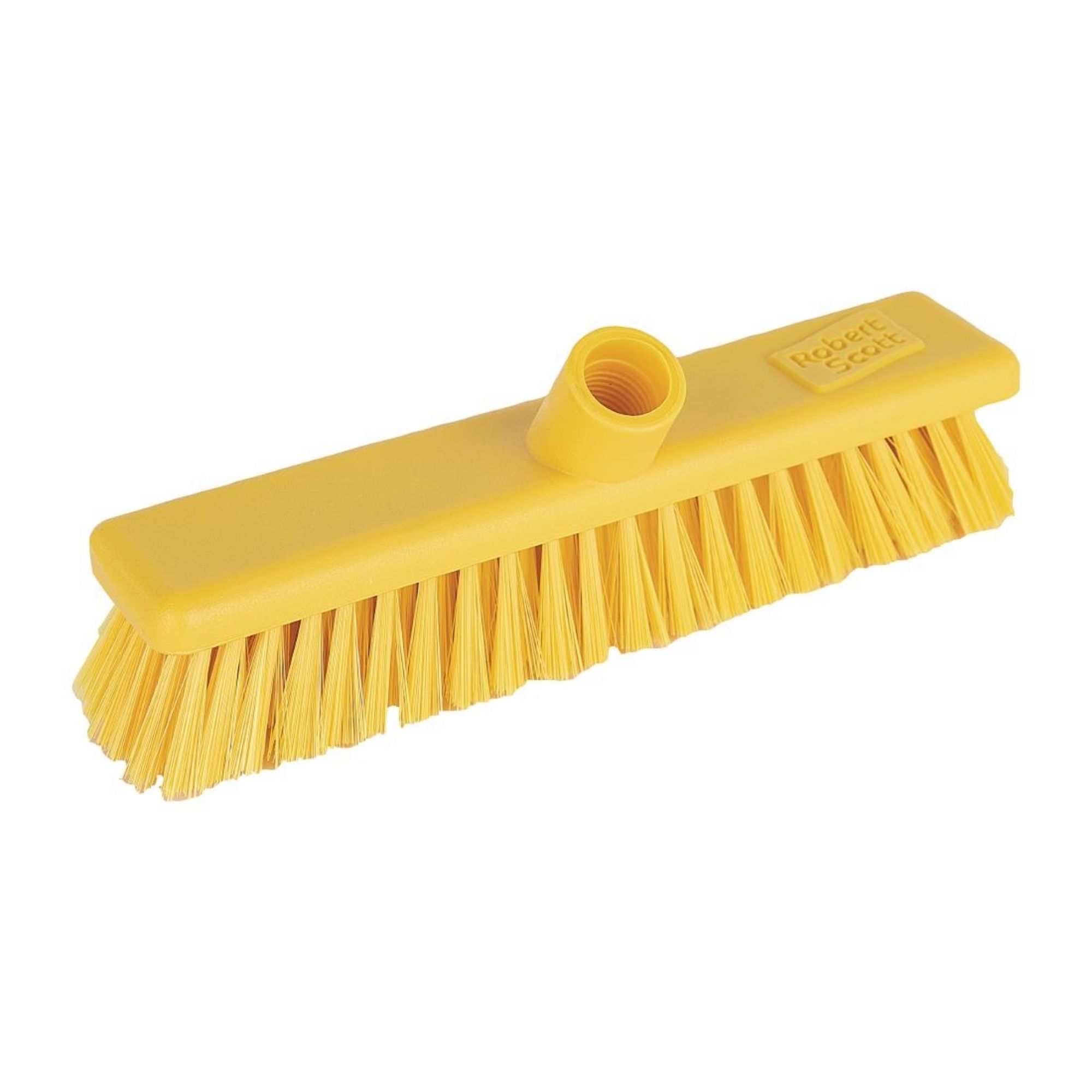 Picture of Jantex Hygiene Broom Soft Bristle Yellow 12in