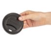Picture of Fiesta Compostable Coffee Cup Lids 340ml / 12oz (Pack of 1000) - DS053