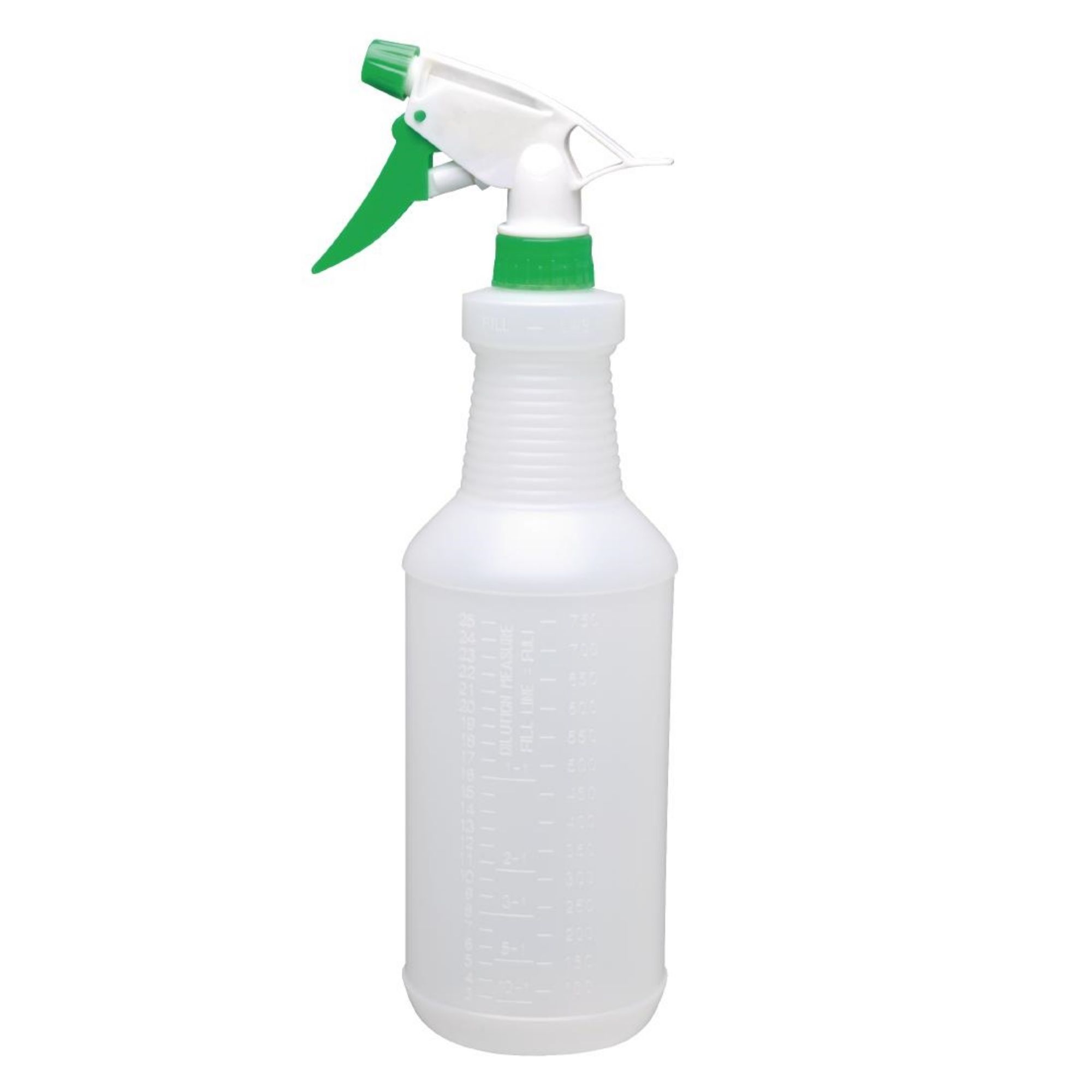 Picture of Jantex Colour-Coded Trigger Spray Bottle Green 750ml