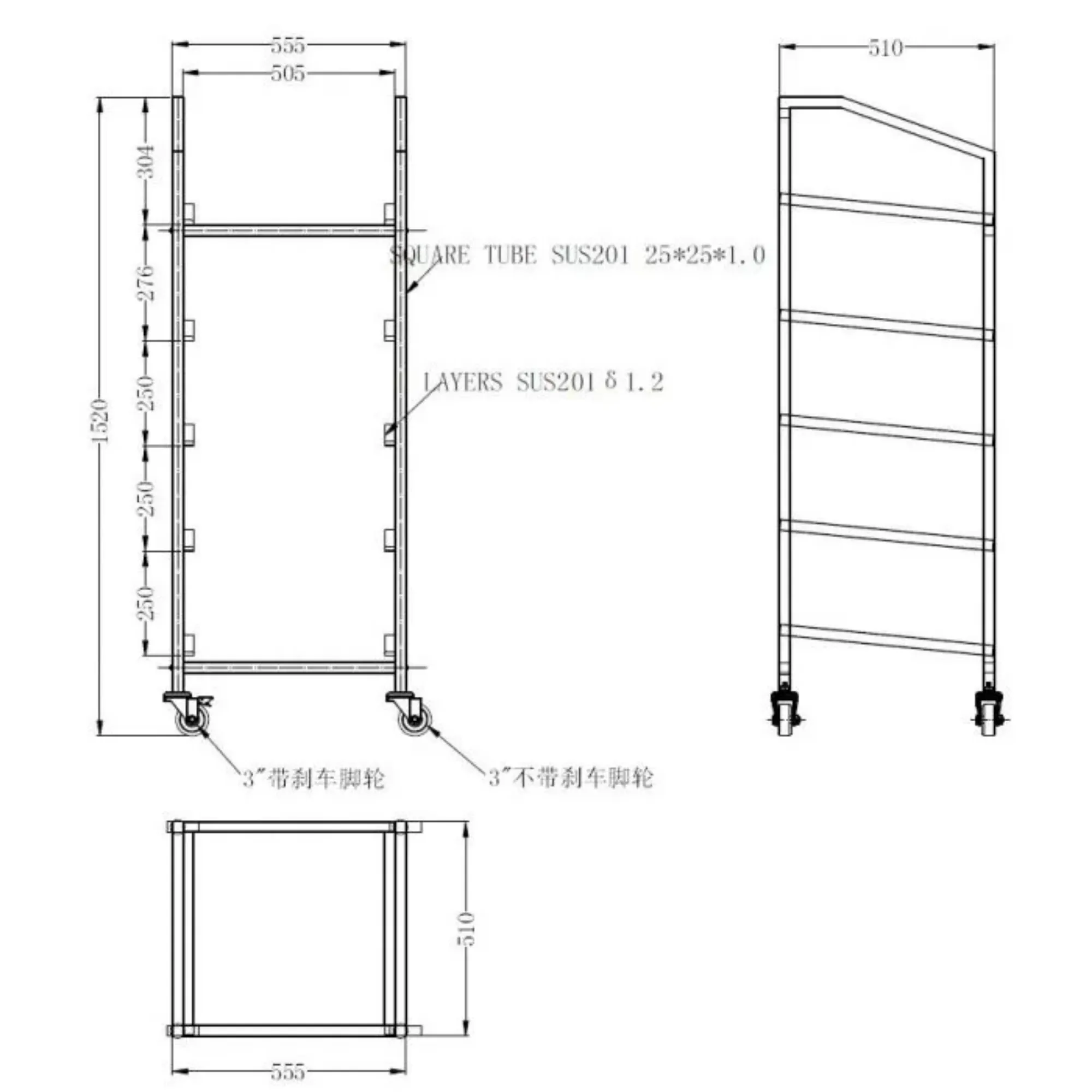 Picture of CombiSteel Basket Trolley 500x500