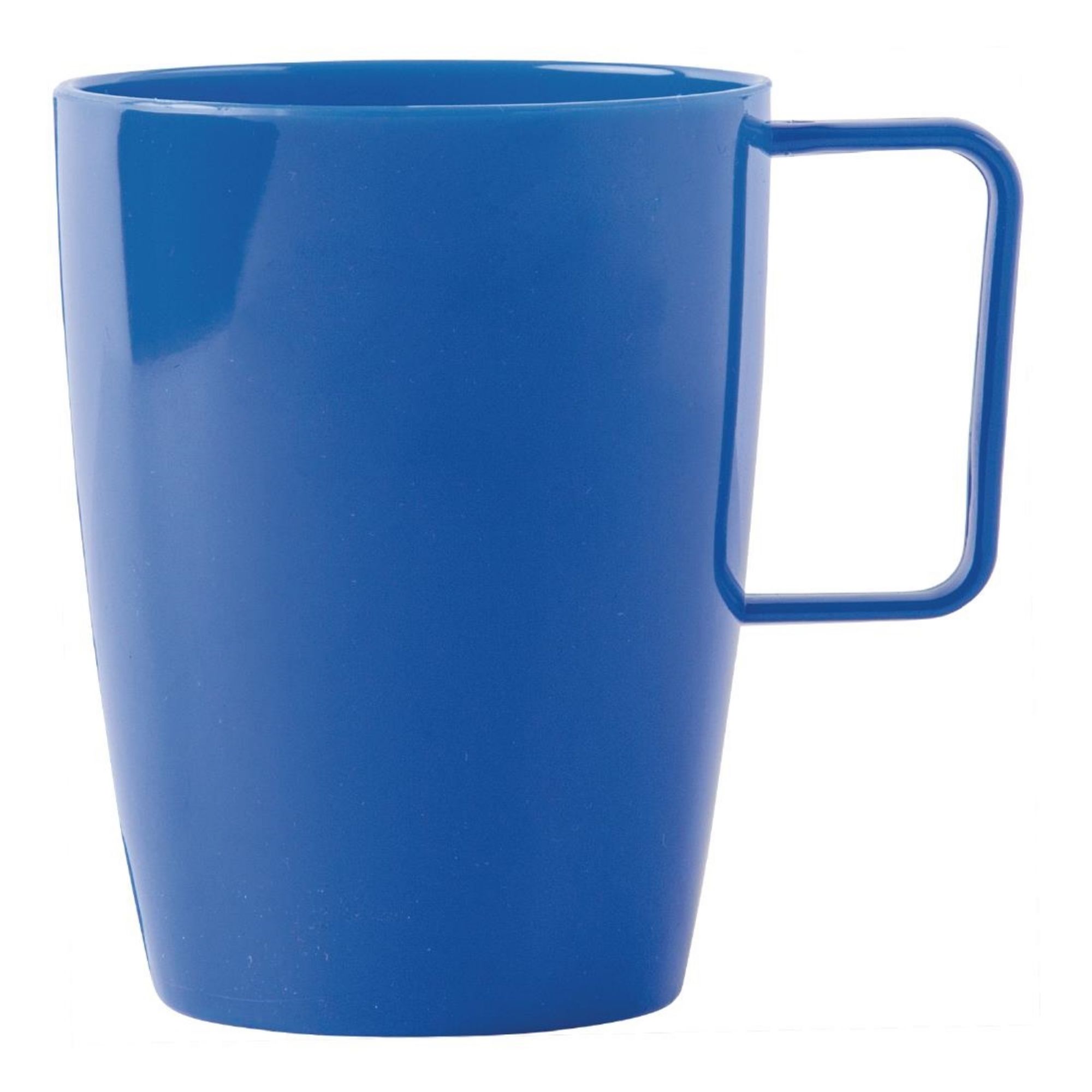 Picture of Olympia Kristallon Polypropylene Handled Beakers Blue 348.7ml (12 pack)