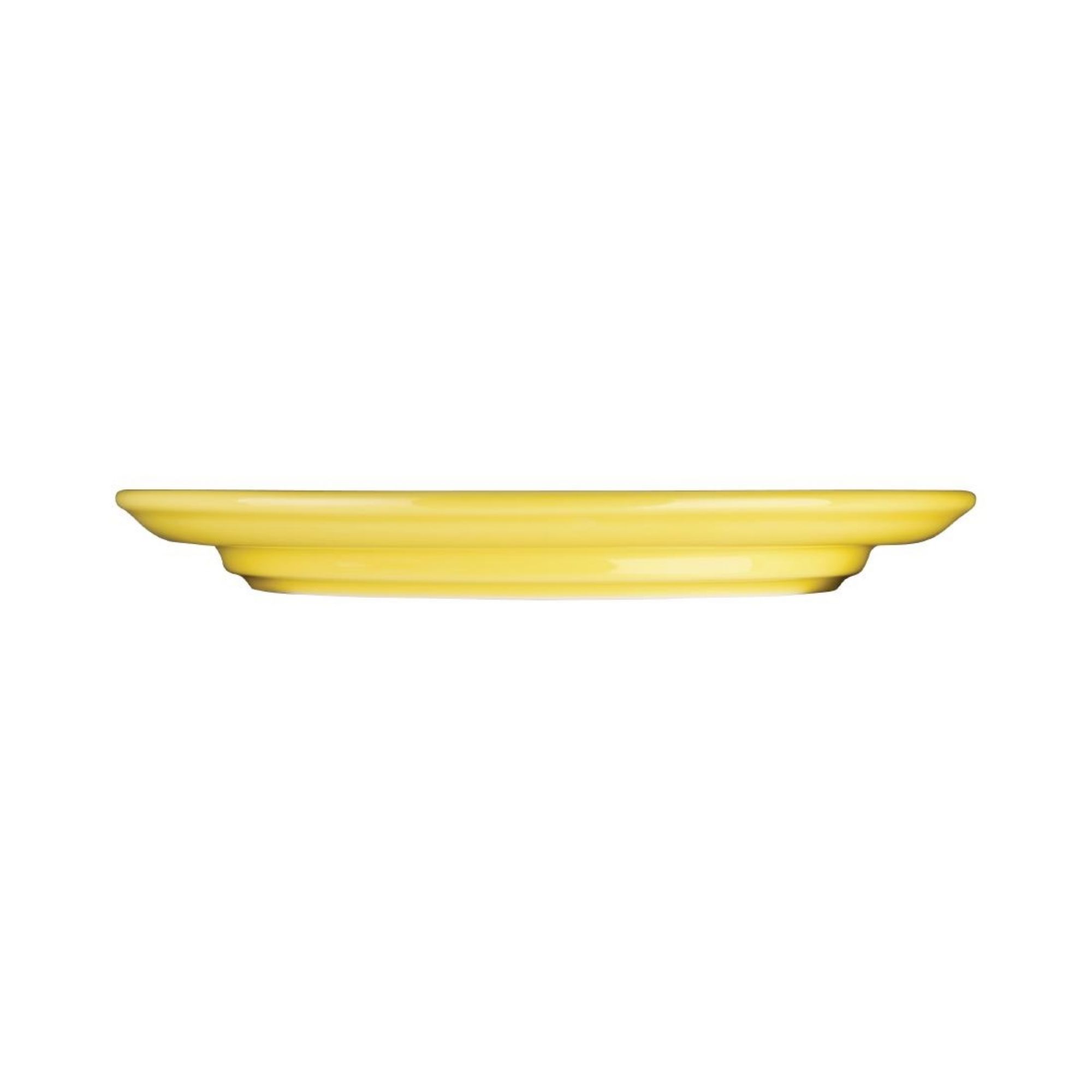 Picture of Olympia Heritage Raised Rim Plates Yellow 253mm (Pack of 4)