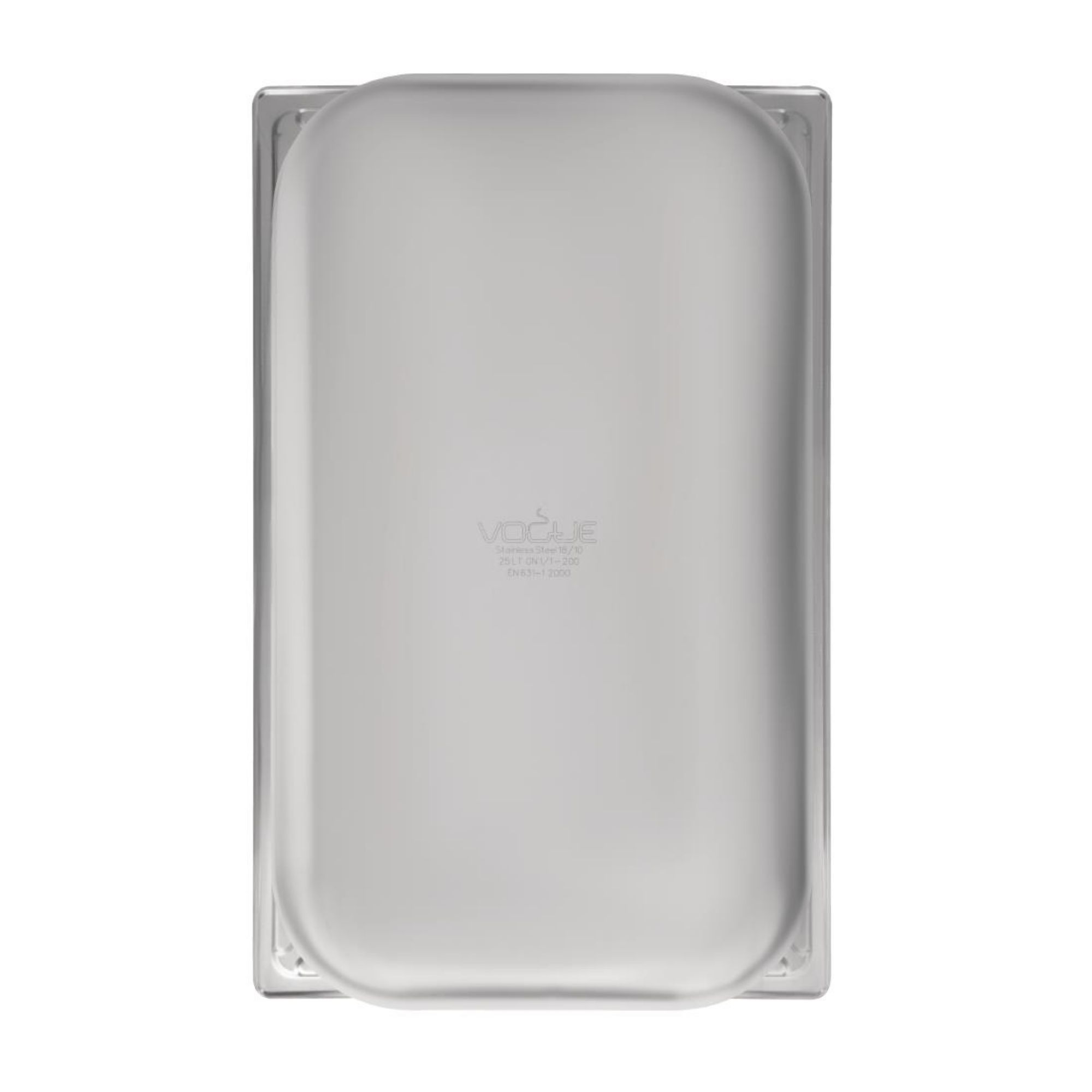 Picture of Vogue Heavy Duty Stainless Steel 1/1 Gastronorm Tray 200mm
