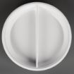 Picture of Olympia Whiteware Divided Round Dish 3.5Ltr 123.1oz - CD711