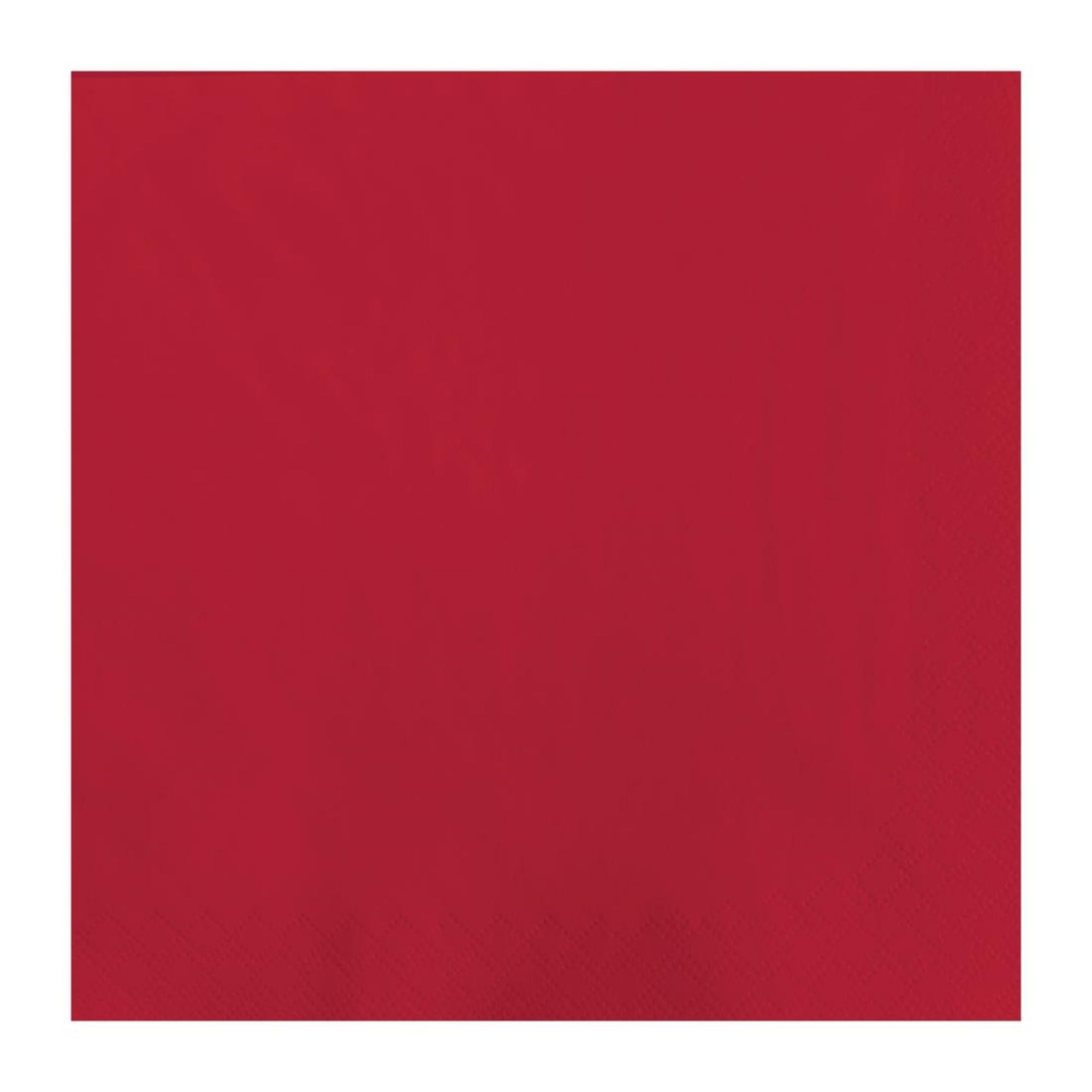 Picture of Fasana Dinner Napkin Red 40x40cm 3ply 1/4 Fold (Pack of 1000) - CC588