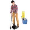 Picture of Jantex Lobby Dustpan and Broom Set - CD059