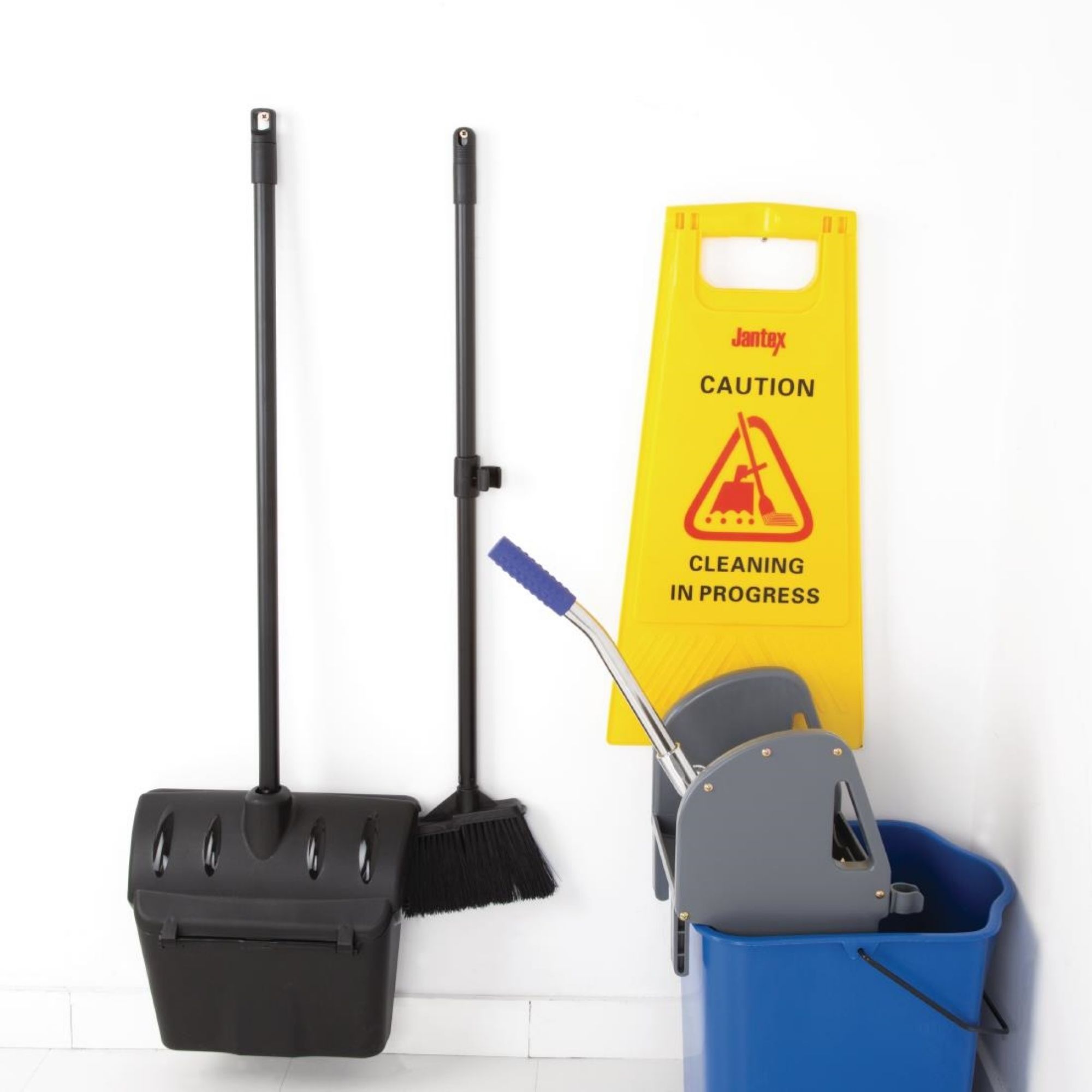 Picture of Jantex Lobby Dustpan and Broom Set