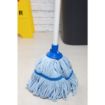 Picture of Jantex Bio Fresh Socket Mop Head Blue - DN823