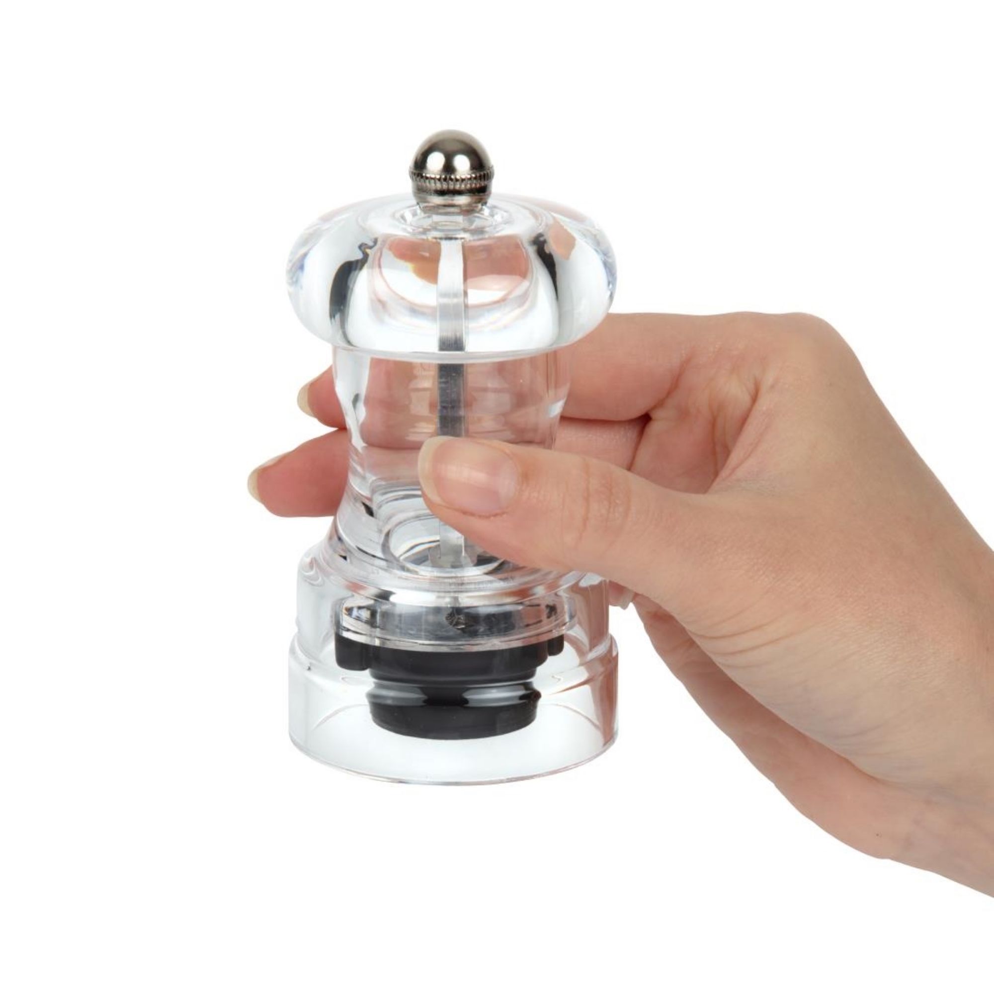 Picture of Olympia Acrylic Salt and Pepper Mill 102mm