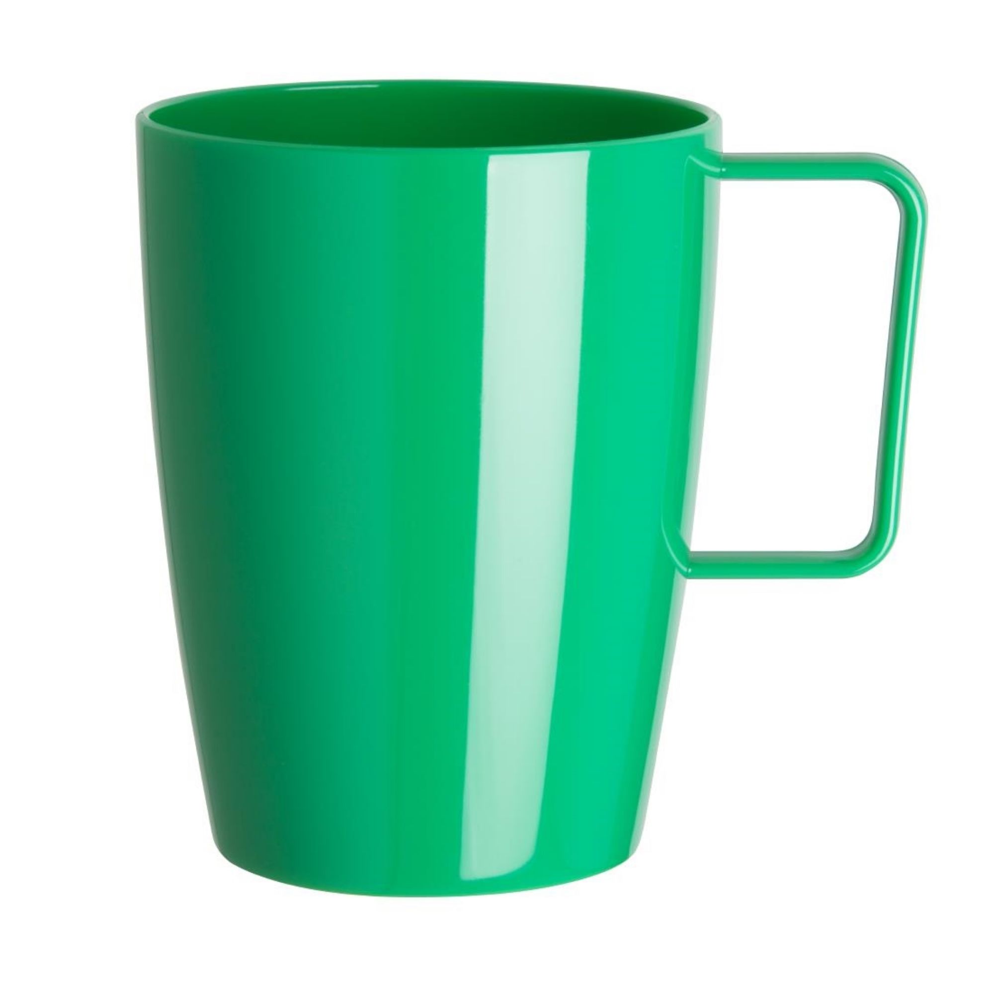 Picture of Olympia Kristallon Polypropylene Handled Beakers Green 348.7ml (12 pack) - CE287