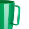 Picture of Olympia Kristallon Polypropylene Handled Beakers Green 348.7ml (12 pack) - CE287