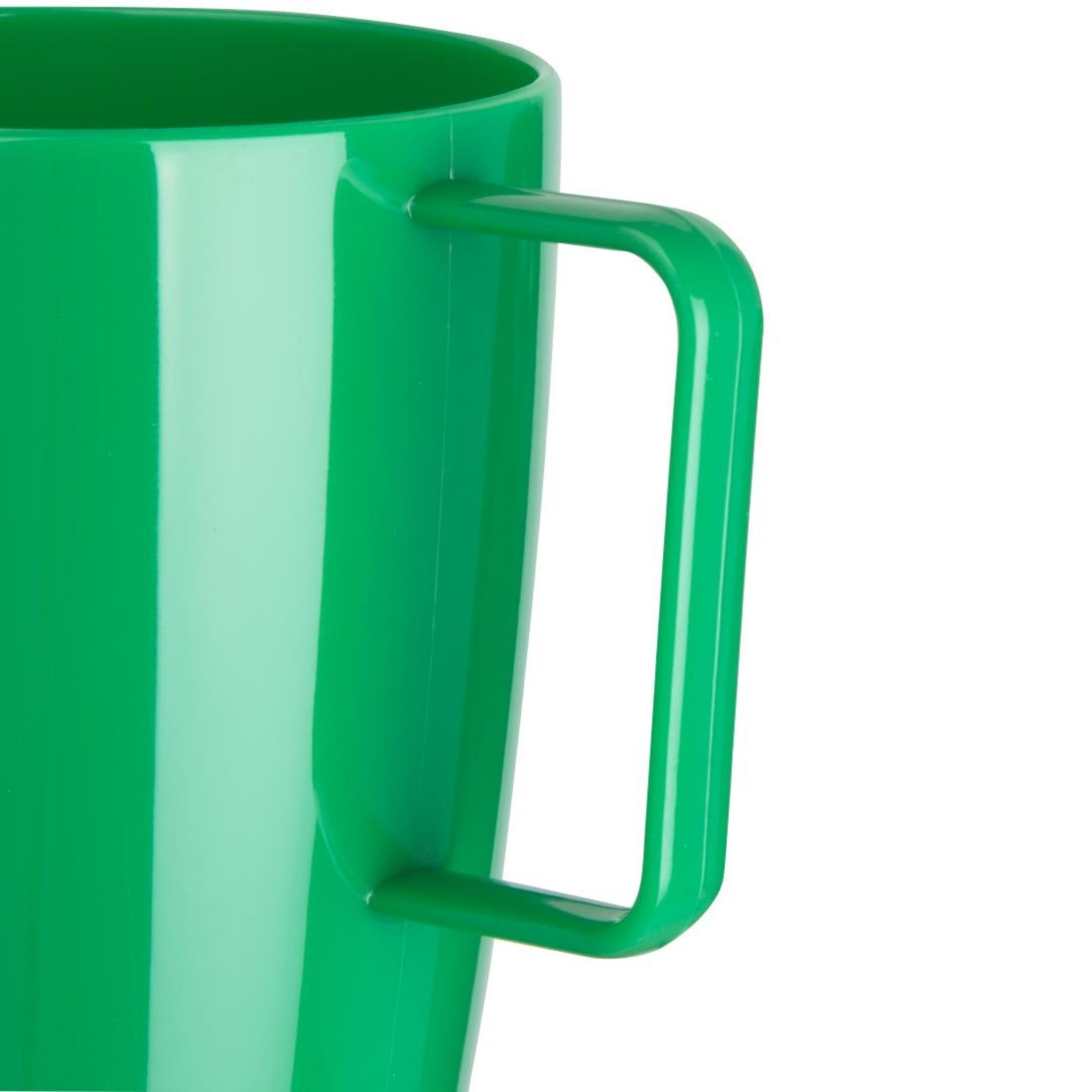 Picture of Olympia Kristallon Polypropylene Handled Beakers Green 348.7ml (12 pack)