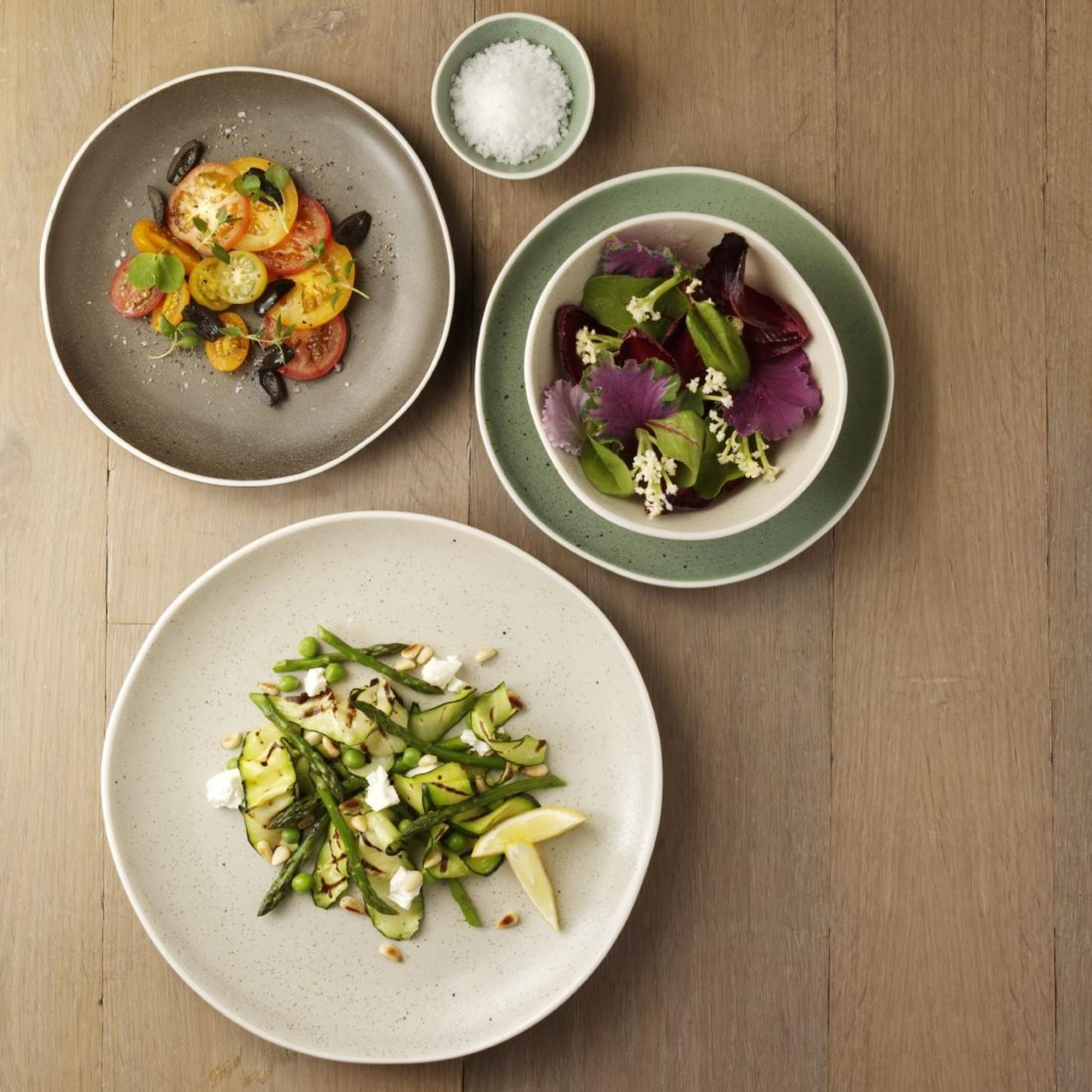 Picture of Olympia Chia Plates Sand 205mm (Pack of 6)