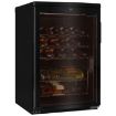 Picture of Tefcold SC85 BLACK Glass Door Wine Cooker - SC85 BLACK