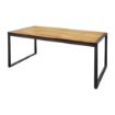 Picture of Bolero Acacia Wood and Steel Rectangular Industrial Table 1800mm - DS157