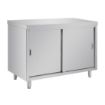 Picture of Vogue Stainless Steel Floor Standing Cupboard 1200mm - CE151