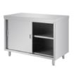Picture of Vogue Stainless Steel Floor Standing Cupboard 1200mm - CE151