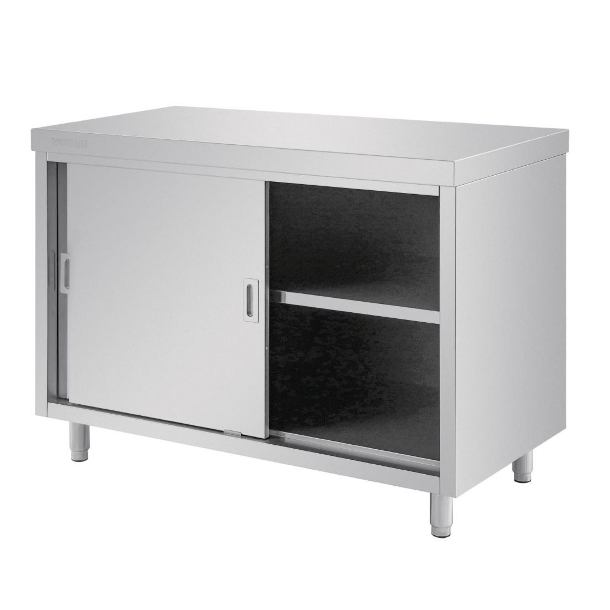 Picture of Vogue Stainless Steel Floor Standing Cupboard 1200mm