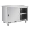 Picture of Vogue Stainless Steel Floor Standing Cupboard 1200mm - CE151
