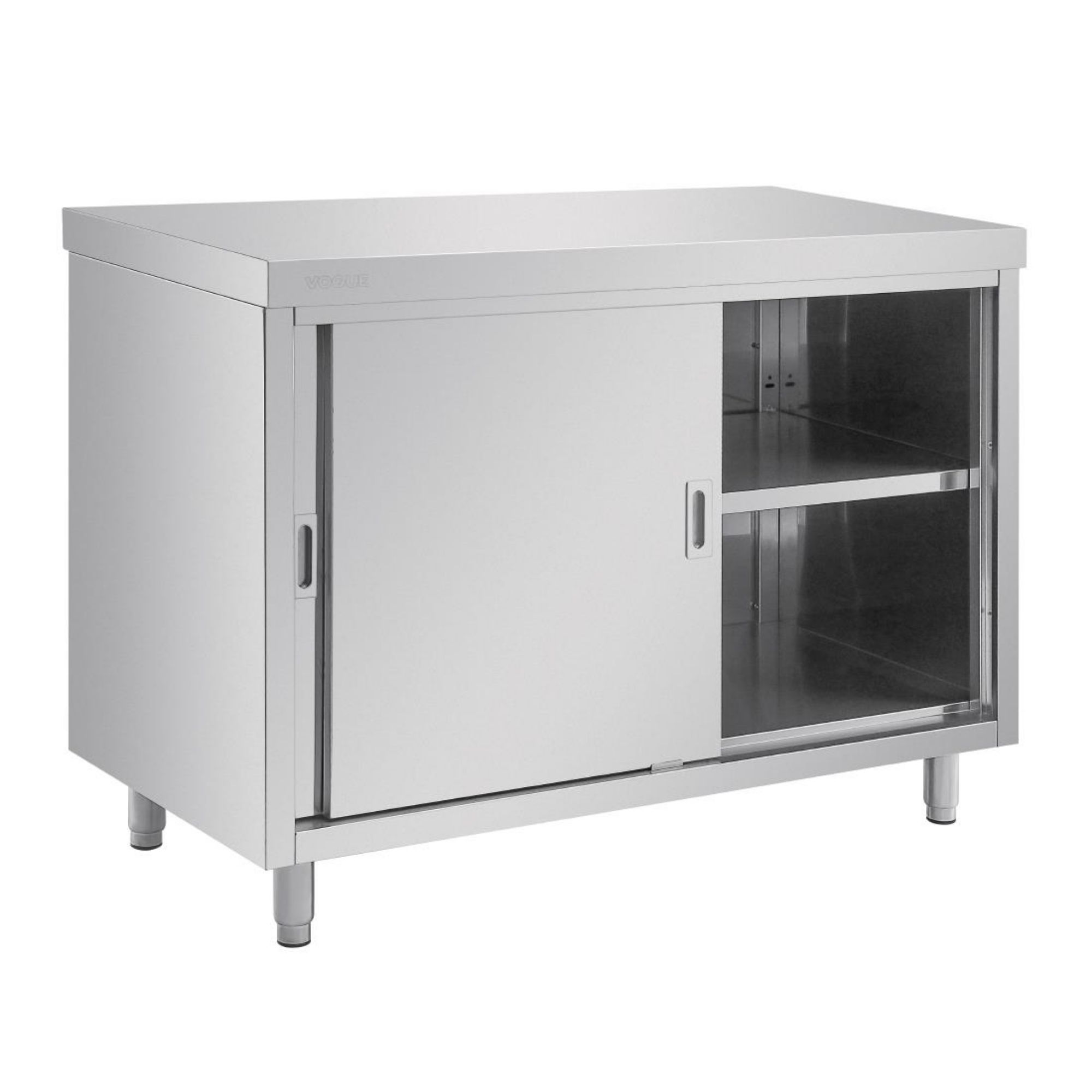 Picture of Vogue Stainless Steel Floor Standing Cupboard 1200mm