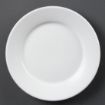 Picture of Olympia Whiteware Wide Rimmed Plates 230mm (Pack of 12) - CB480