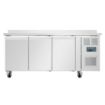 Picture of Polar U-Series Triple Door Counter Freezer with Upstand 417Ltr - DL917