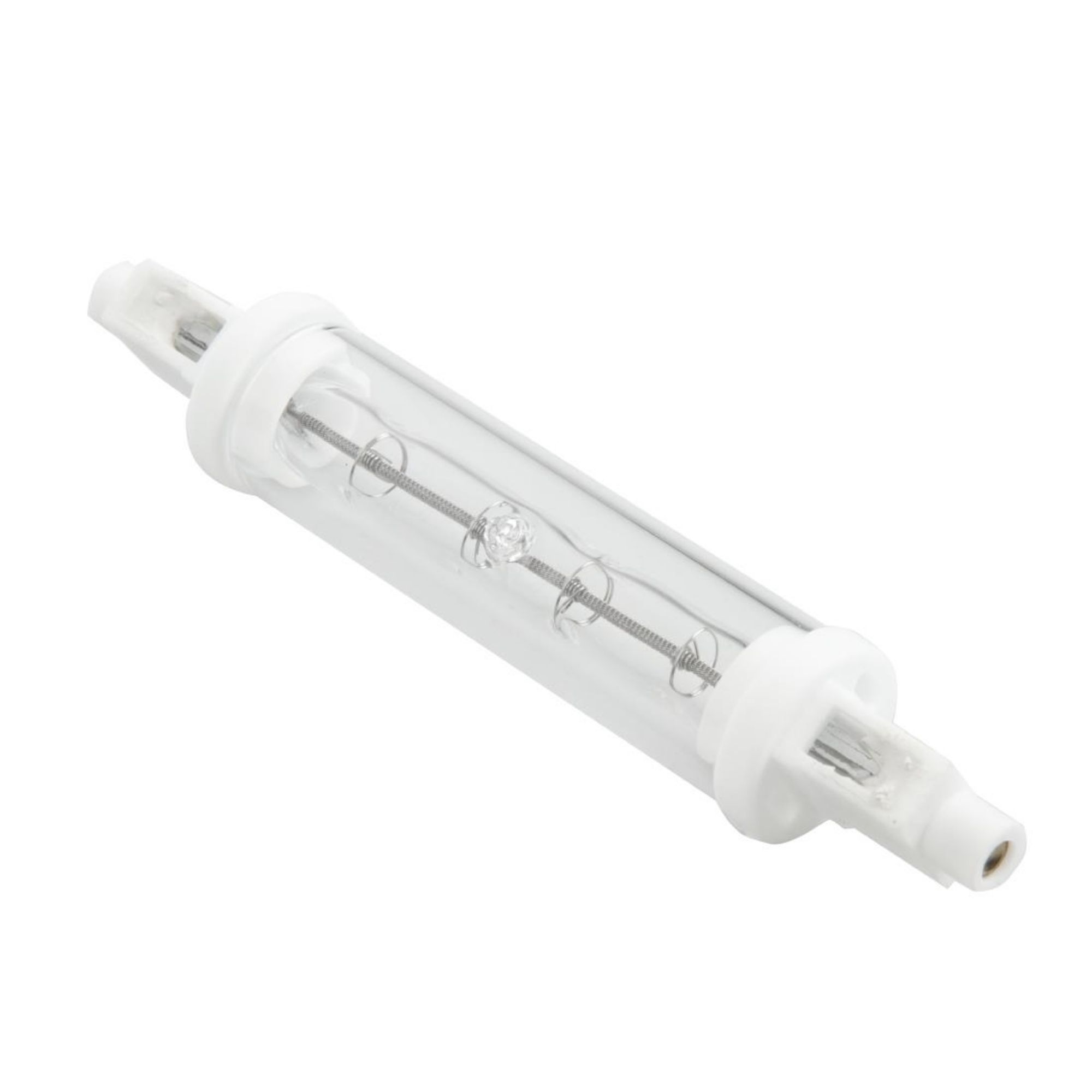 Picture of Jacketed Infrared Quartz Heat Bulb R7 118mm 300W